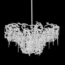 Contemporary chandelier / steel / commercial...