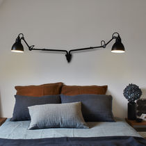 Contemporary wall light / indoor / steel...