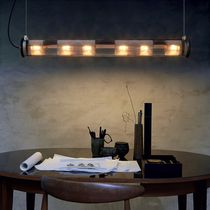 Pendant lamp / aluminum / cast aluminum...