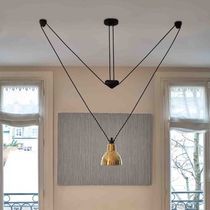 LED cable lighting / round / cast iron /...