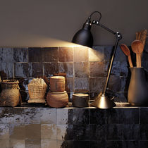 Table lamp / contemporary / steel / halogen