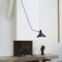 Contemporary ceiling light / aluminum /...