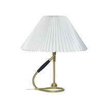 Table lamp / contemporary / brass / black