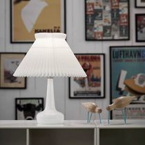 Table lamp / contemporary / opalescent glass...