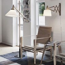 Floor-standing lamp / traditional / brass...