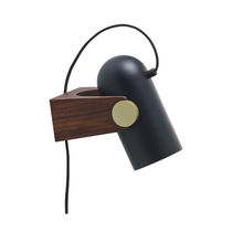 Contemporary wall light / brass / painted...