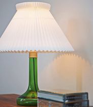 Table lamp / glass / contemporary / straight