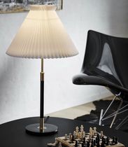 Table lamp / brass / paper / contemporary