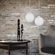 Pendant lamp / plastic / paper / contemporary