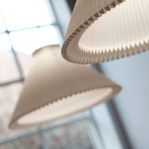 Contemporary lampshade / paper / plastic...