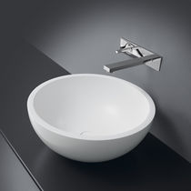 Free-standing washbasin / round / ceramic...