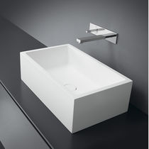 Free-standing washbasin / rectangular /...