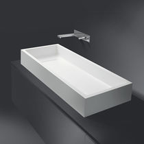 Free-standing washbasin / rectangular /...