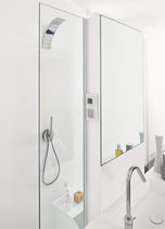 Bathroom column cabinet / contemporary /...