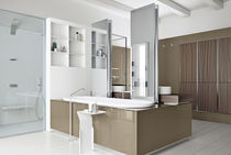 Table bathroom mirror / wall-mounted / contemporary...