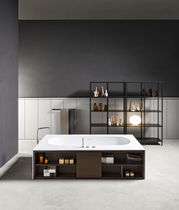 Free-standing bathtub / Solid Surface /...