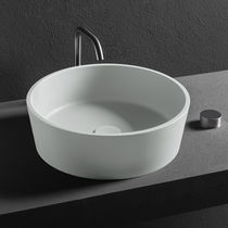 Countertop washbasin / round / Solid Surface...