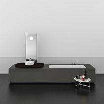 Contemporary bathroom / oak