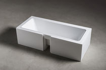 Corian® bathtub / resin / marble / wooden
