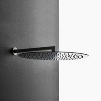 Wall-mounted shower head / round / waterfall...