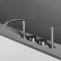Double-handle bathtub mixer tap / deck mounted...