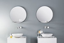 Wall-mounted bathroom mirror / with shelf...