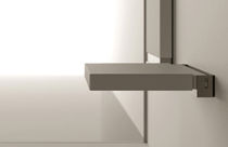 Folding shower seat / wall-mounted / Corian®...