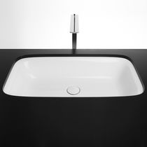 Undercounter washbasin / rectangular / ceramic...