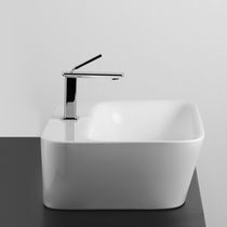 Countertop washbasin / ceramic / contemporary