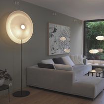 Floor-standing lamp / contemporary / steel...