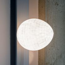 Contemporary wall light / steel / Japanese...