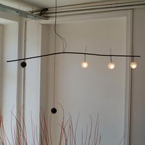 Pendant lamp / original design / brushed...