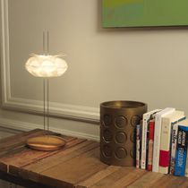 Table lamp / contemporary / stainless steel...