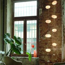 Pendant lamp / contemporary / brushed stainless...