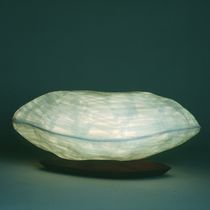 Table lamp / contemporary / wooden / Japanese...