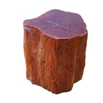 Original design stool / petrified wood