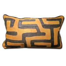 Rectangular cushion / patterned / fabric