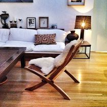 Teak deck chair