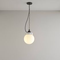 Pendant lamp / opalescent glass / ceramic...