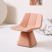 Contemporary lounge chair / fabric / upholstered...
