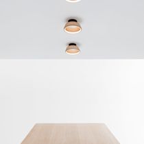 Contemporary ceiling light / round / aluminum...