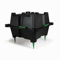 Modular formwork / recycled plastic / for...