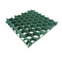 Recycled plastic grass square