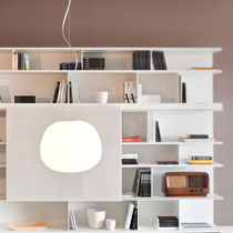 Pendant lamp / blown glass / contemporary...