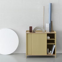 Contemporary sideboard / oak / lacquered...