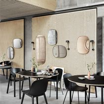 Wall-mounted mirror / traditional / rectangular...