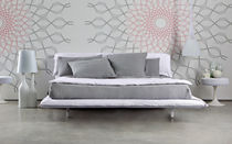 Double bed / contemporary / upholstered...
