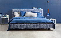 Double bed / contemporary / upholstered...
