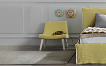 Contemporary fireside chair / polyurethane...