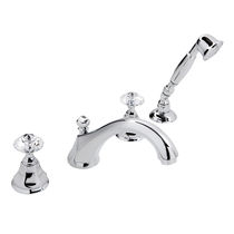 Double-handle bathtub mixer tap / free-standing...